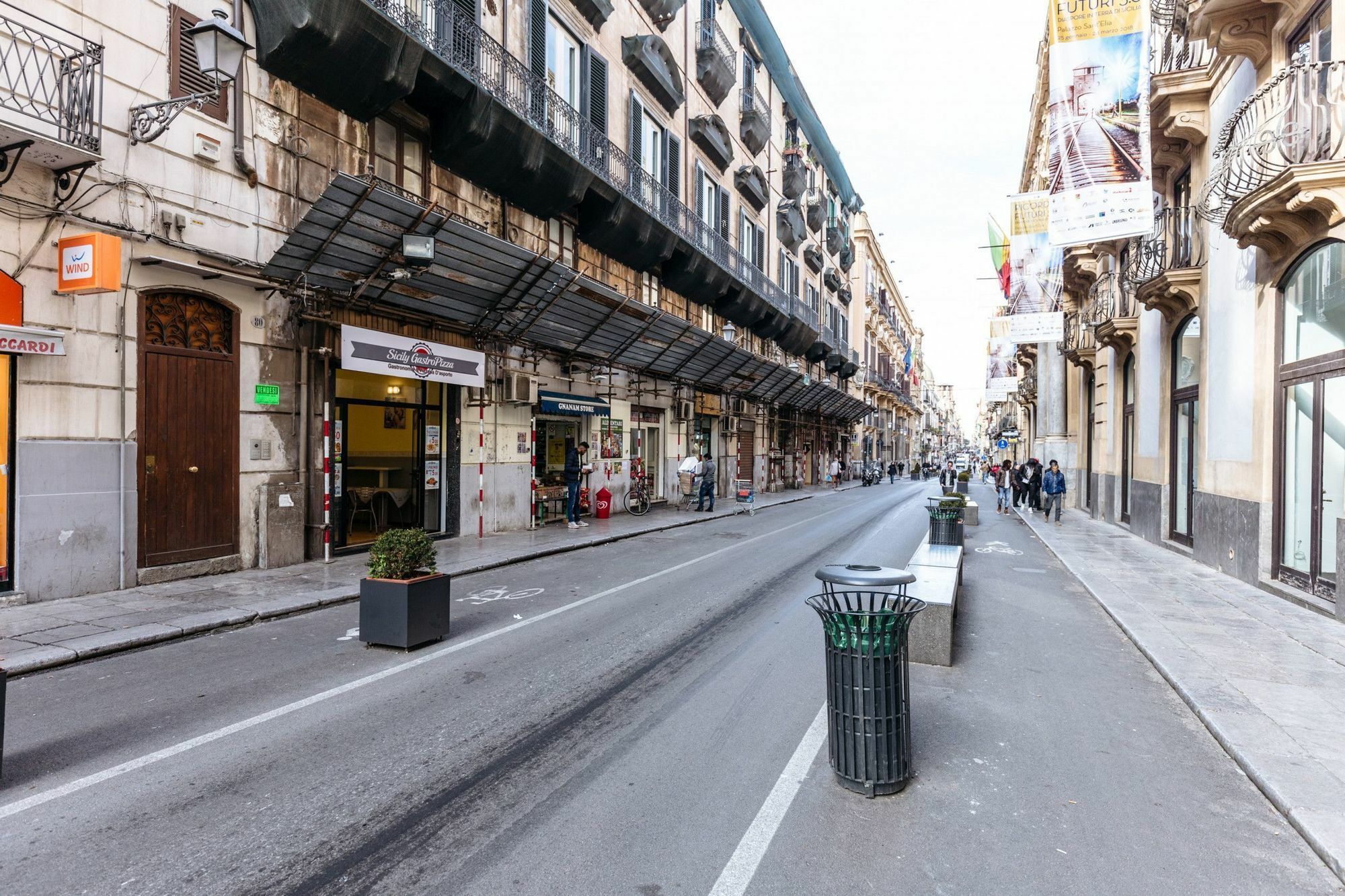 Sant'Elia Prestige Apartment With Balcony Palermo Luaran gambar